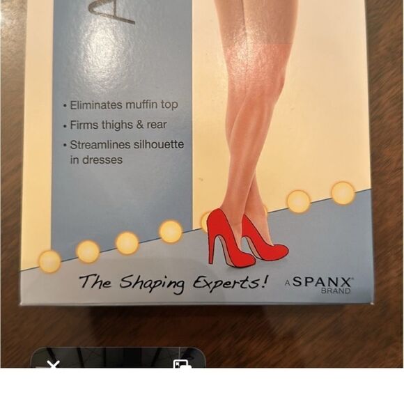 NWT Spanx Hi Waist Mid Thigh Shaper. Total Waist Control 5 - Picture 6 of 9